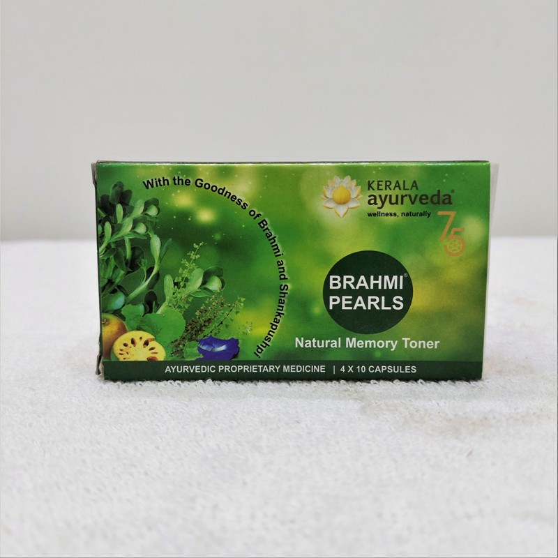 Kerala Ayurveda Brahmi Pearls 1 Kerala Ayurveda Brahmi Pearls Capsule - Kerala Ayurveda Brahmi Pearls 1